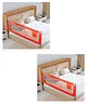 LuvLap comfy Bed rail Red Bear (Pack of 2)
