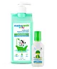 Mamaearth Baby Head to Toe Wash With Oats Milk Calendula for Babies 2 in 1 Tear Free Body Wash & Shampoo- 400 ml & Anti Mosquito Fabric Roll On - 8 ml