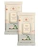 BABY FOREST Mulmul Baby Wipes Ultra-soft Water based Wipes - 72 Wipes Pack of 2