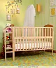 Babyhug Lily Cot And Mattress Set Size-120X60X10 cm