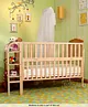Babyhug Lily Baby Cot With Bassinet & Mattress
