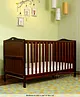 Babyhug Merlino Wooden Cot Cum Bed & Mattress