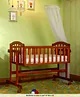 Babyhug Ionia Cradle With Mosquito Net & Mattress