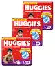 Huggies Wonder Pants Large Size Pant Style Diapers - 64 Pieces - ( Pack of 3 )