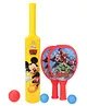 Disney Mickey Mouse Cricket Ball And Bat(Color may Vary) & Marvel Avengers Racket Set (Color And Print May Vary)
