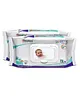 Himalaya Herbal Gentle Baby Wipes - 72 Pieces(Pack of 2)