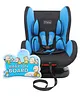 Babyhug Cruise Convertible Reclining Car Seat With Side Impact Protection AND Firstcry Baby On Board Sign (Blue)