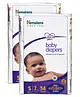 Himalaya Herbal Baby Diapers Small - 54 Pieces ( Pack of 2 )