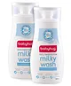 Babyhug Daily Head to Toe Milky Wash 200ml - Pack of 2