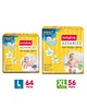Babyhug Advanced Pant Style Diapers Large - 64 Pieces & Babyhug Advanced Pant Style Diapers Extra Large - 56 Pieces