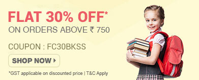 firstcry - Flat 30% off on Books,CDs and School Supplies