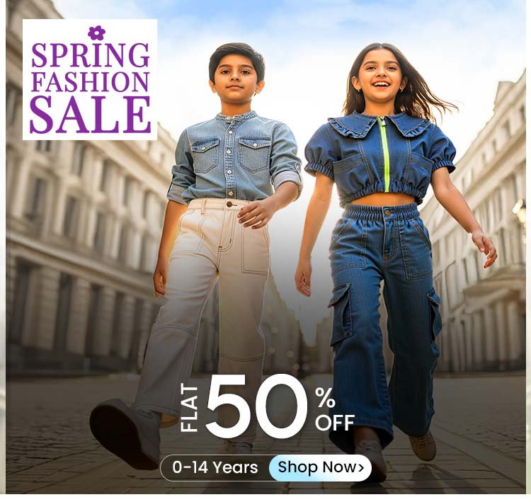 Spring sale Flat 50%
