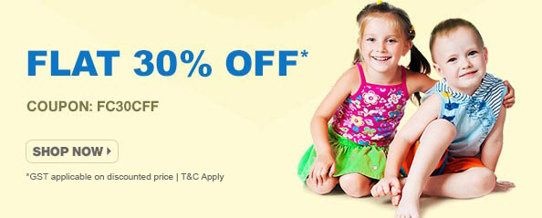 firstcry - Flat 30% Off on Kids Fashion