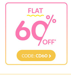 Flat 60% OFF*