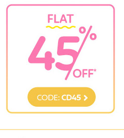 Flat 45% OFF*