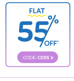 Flat 55% OFF*