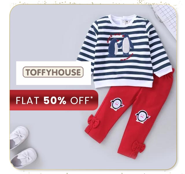 TOFFYHOUSE - FLAT 50% OFF*