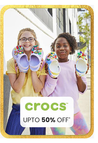 CROCS - Upto 50% OFF*