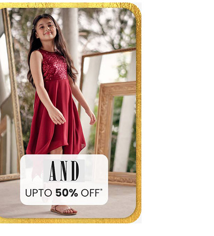 AND Girl UPTO 50% OFF*