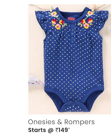 Onesies & Rompers - Starts at Rs. 149*