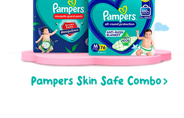 Pampers Skin Safe Combo