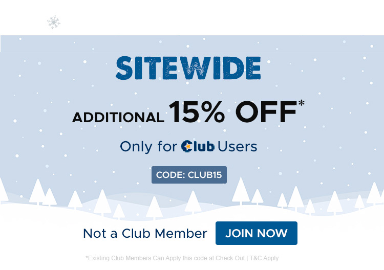  SITEWIDE | ADDITIONAL 15% OFF*  