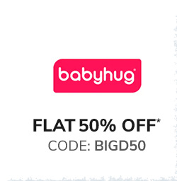  Babyhug FLAT 50% OFF*  