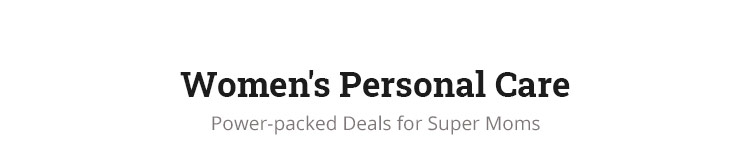 Women's Personal Care