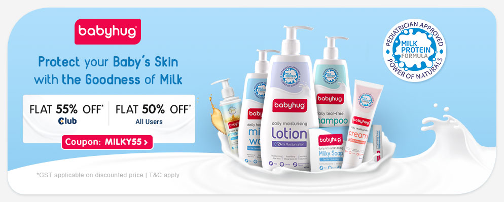 Up to 55% Off on Baby Skincare Products