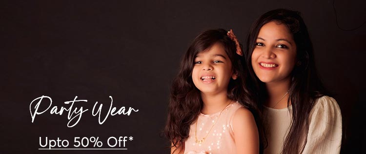 PARTY WEAR UPTO 50% OFF*