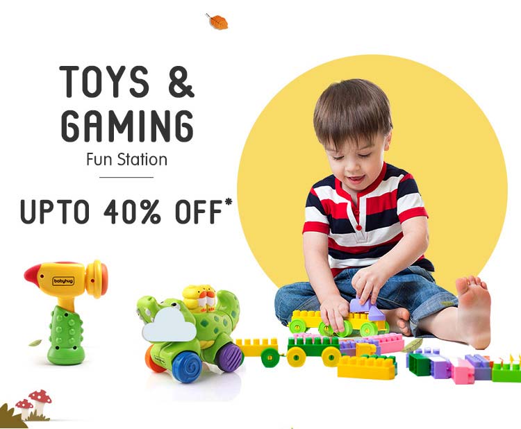 Toys & Gaming Upto 40% Off*