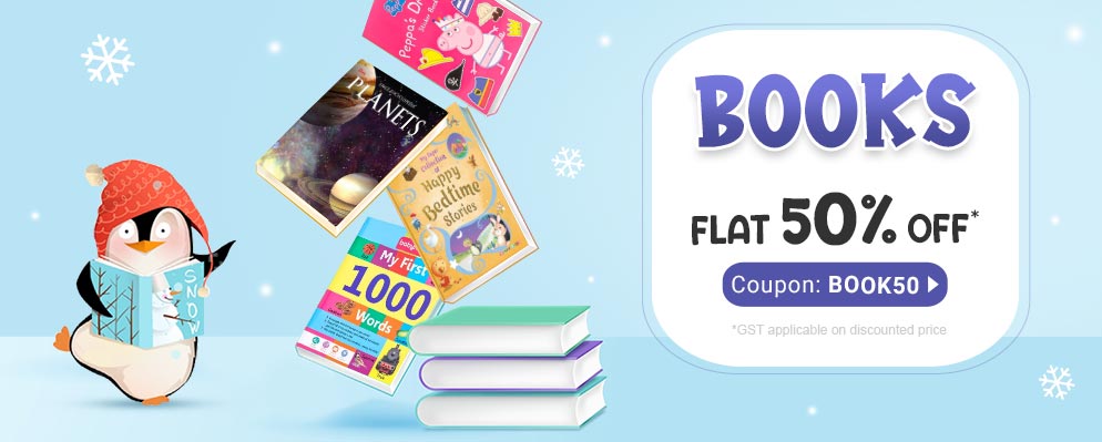 Get Flat 50% discount on Select Books