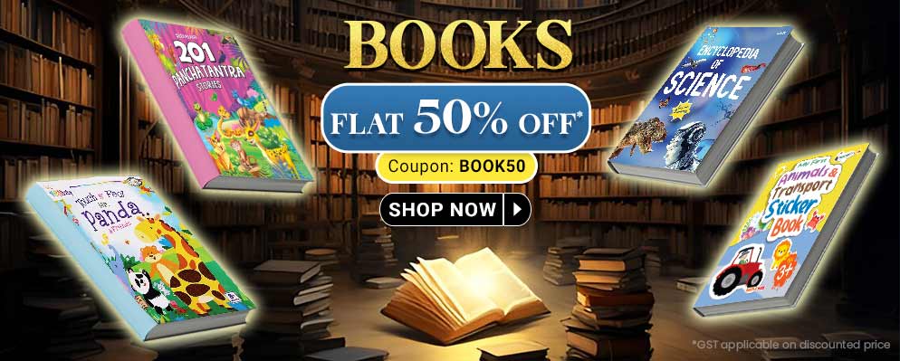 50% Discount on select Books