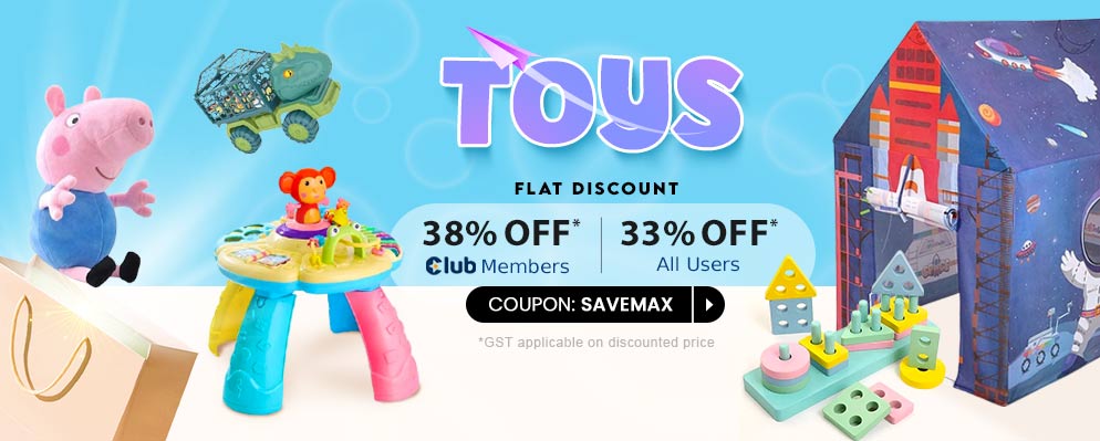 Upto 38% OFF on Best Selling Toys Collection