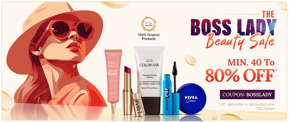 The Boss Lady Beauty Sale – Up to 45% Off on Beauty and Personal Care Range