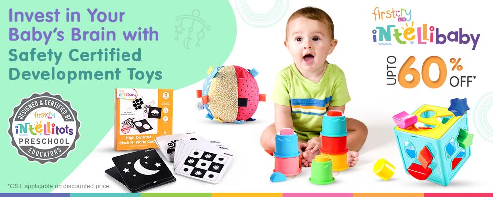 Avail Up to 60% Discount on Intellibaby Toys and Books