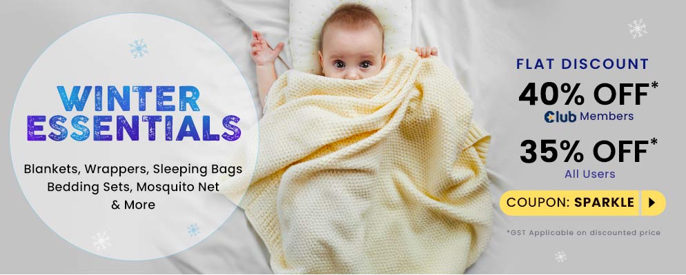 Avail Up to 40% off on Kid's and Baby Essentials