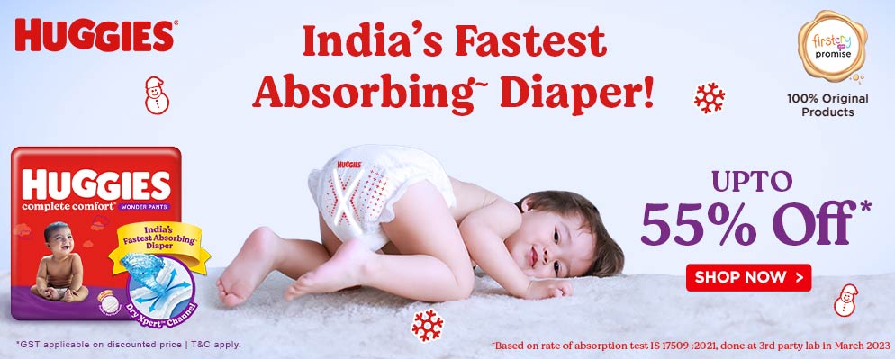 Get Up To 55% off on Top Selling Diapers