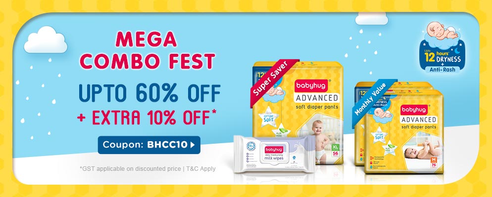 firstcry.com - Mega Combo Fest – Get Extra 10% off