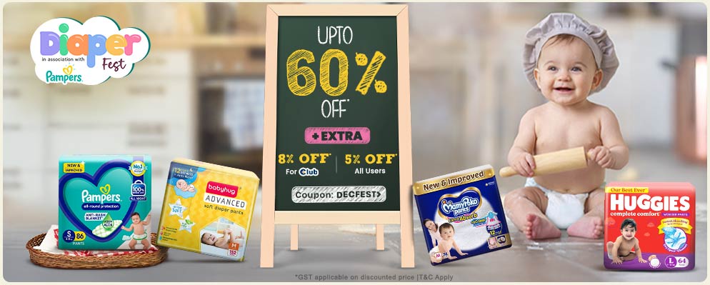 Get Up To 60% Discount on Best Selling Baby Care Products