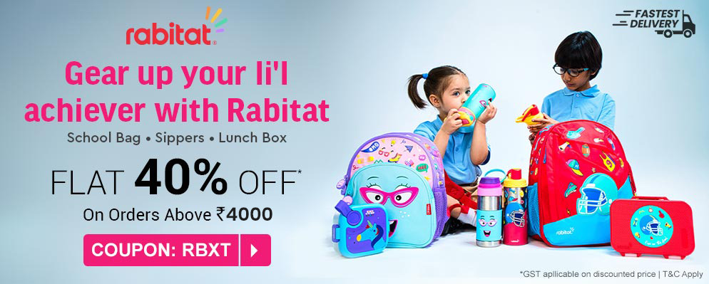 40% off on select rabitat school products