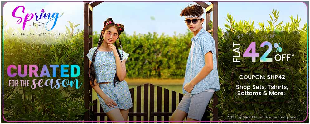 Firstcry - Get Flat 42% off on Tshirts, Bottoms, and more