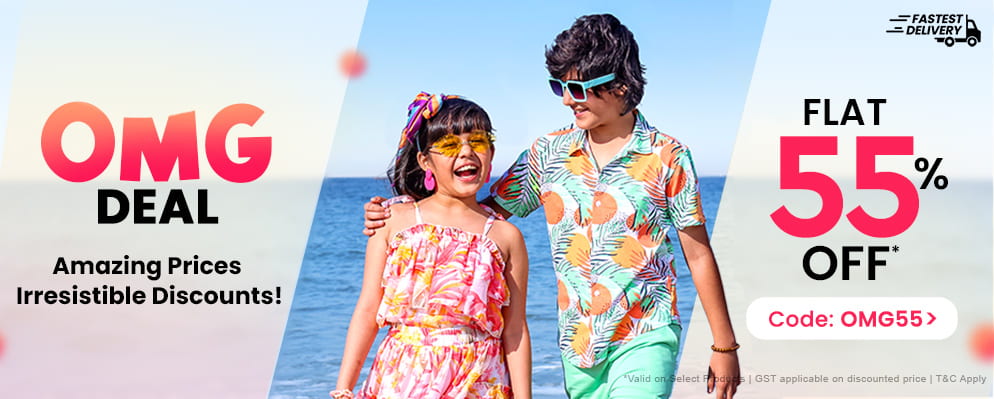 Get Flat 55% off on Select Fashion Products