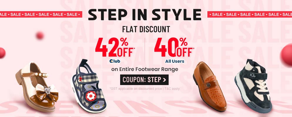 Up To 42% off on Best Selling Footwear