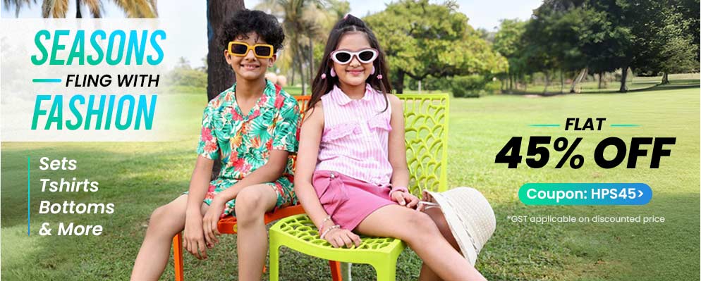 Avail 45% OFF on Select Fashion Products