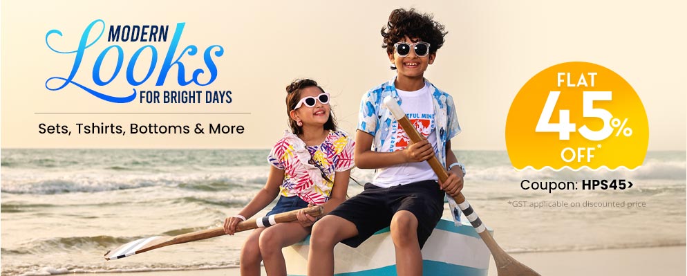 45% Off on Top Selling Kids Wear