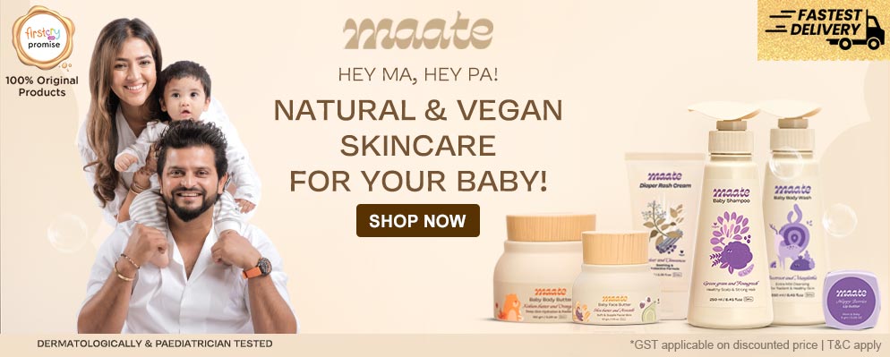 FirstCry - Maate bath and skin care products
