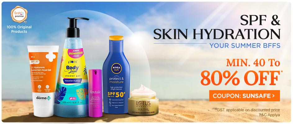 Avail Up To 80% off on Beauty and Personal Care Products