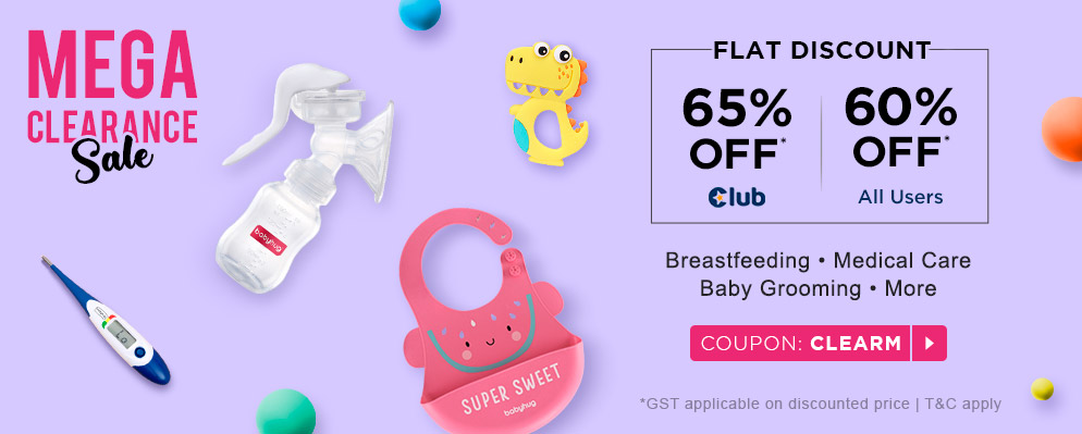 FirstCry - Mega Clearance Sale – Get 60% OFF