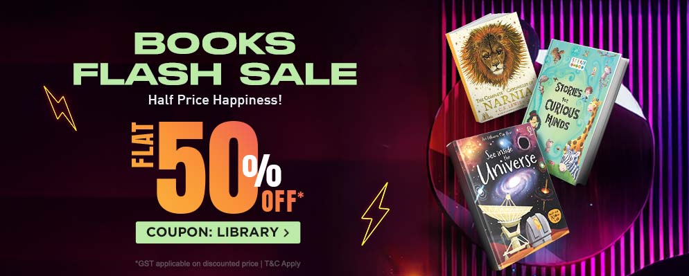 50% off on Select Books